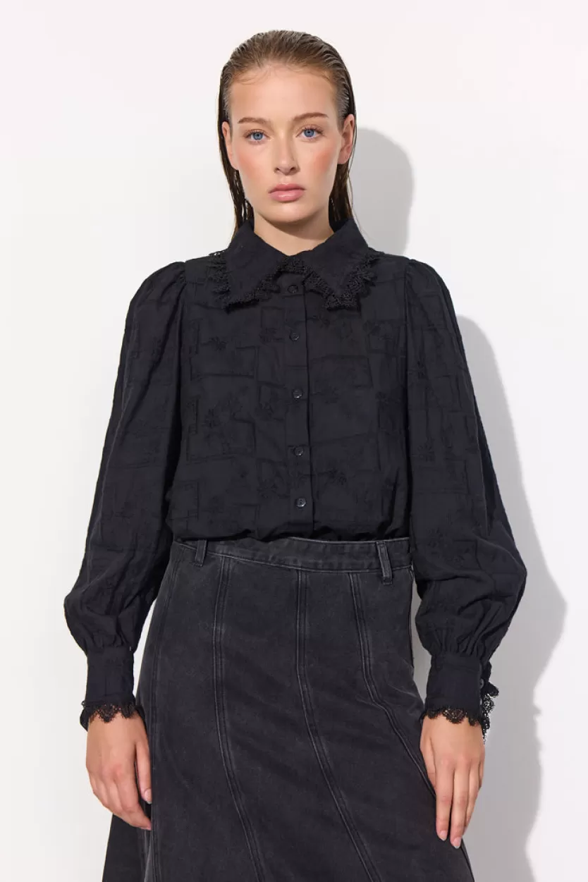 Shirts | Hunkọn Agata Shirt - Black