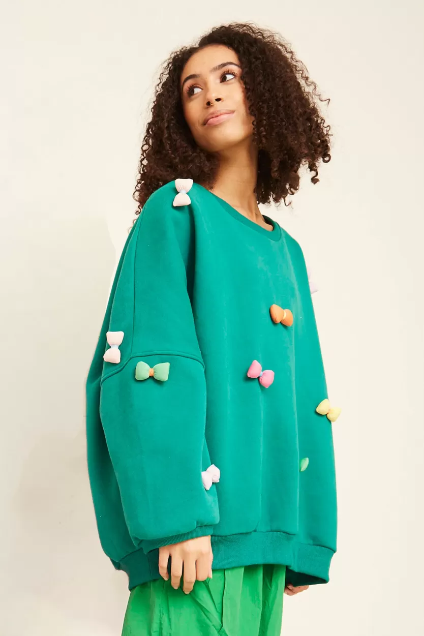 Blouses | Hunkọn Aviaya Sweatshirt - Green