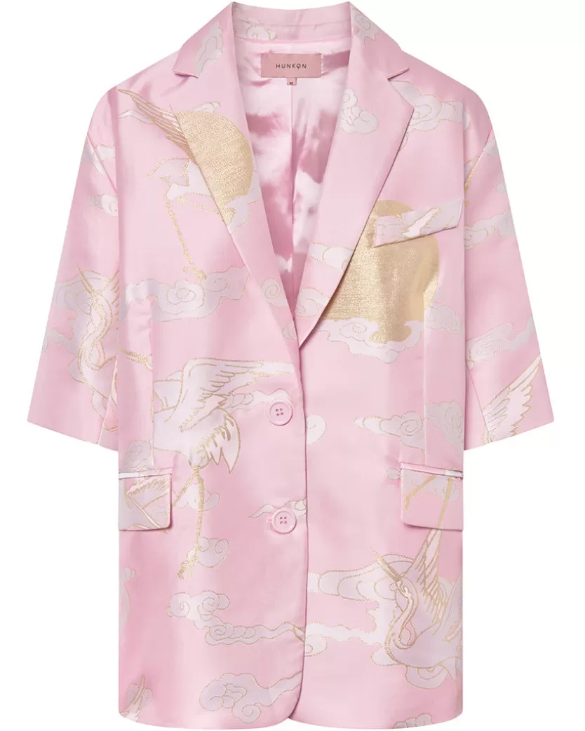 Jackets | Hunkọn Carla Blazer - Soft Pink