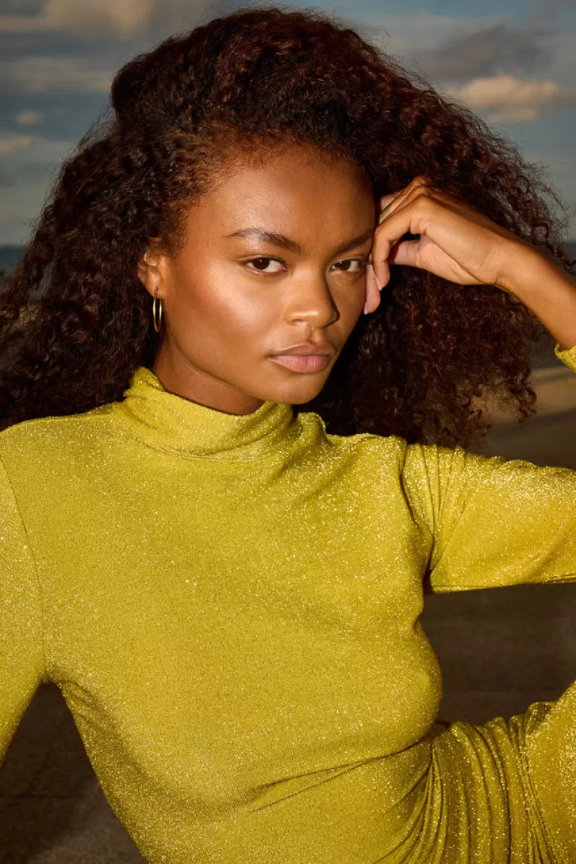 Blouses | Hunkọn Cattia Blouse - Golden lime