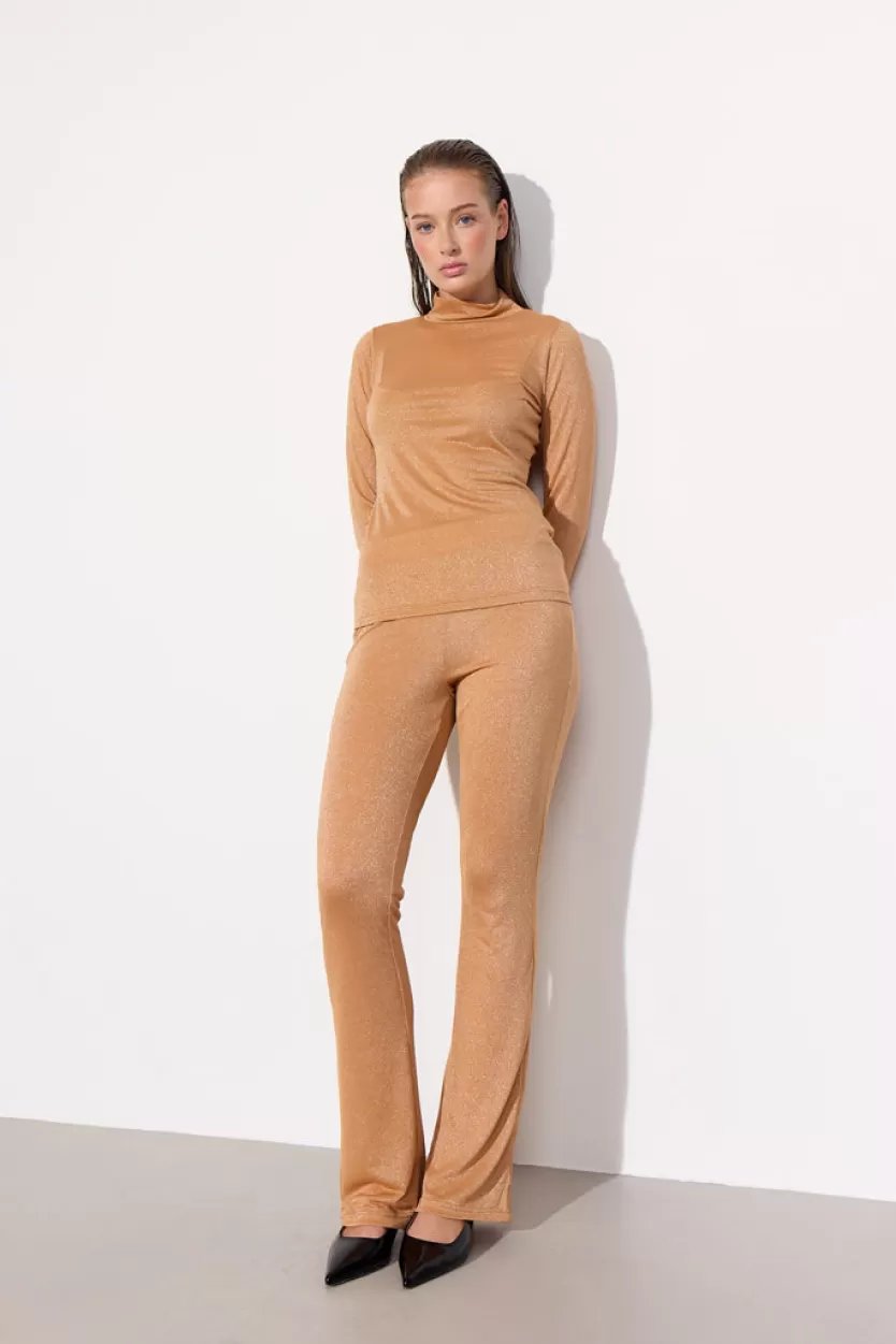 Trousers | Hunkọn Cattia Trousers - Burned Peach