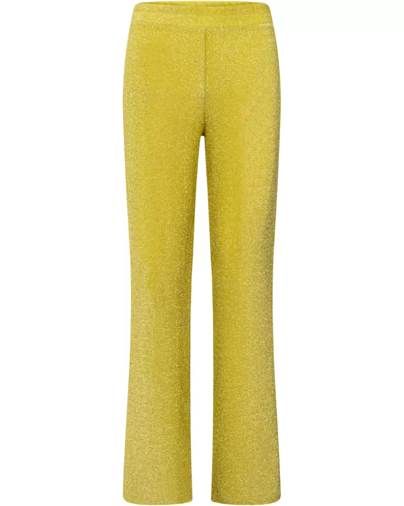 Trousers | Hunkọn Cattia Trousers - Golden lime