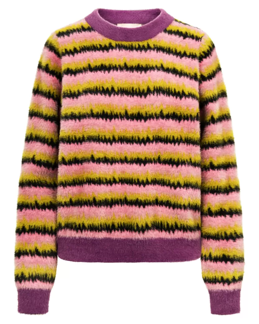 Knitwear | Hunkọn Dakota Knit Blouse - Mix stripe