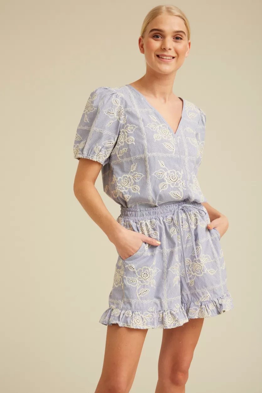 Blouses | Hunkọn Ditte Top - Blue