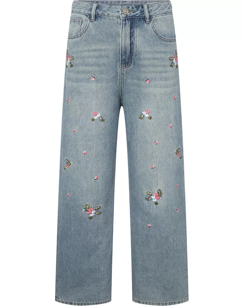 Trousers | Hunkọn Dolly Denim Trousers - Light Denim