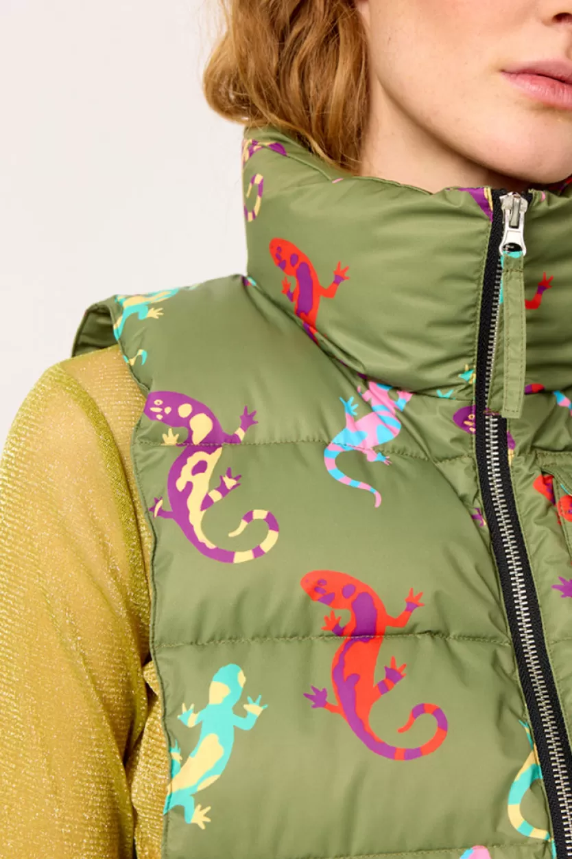 Art Print | Jackets | Hunkọn Eloise Short Vest - The Salamander Art Print