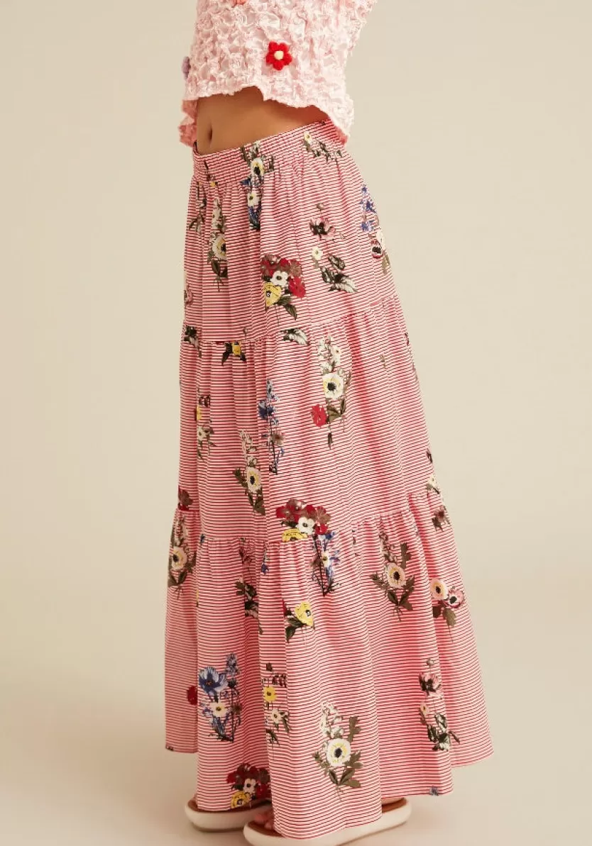 Skirts | Hunkọn Emma Skirt - Red Hawaii