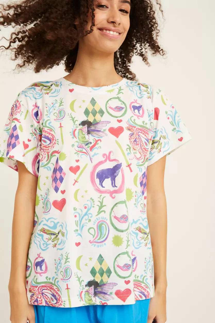 Art Print | Blouses | Hunkọn Fairytale T-shirt - Fairytale Art Print