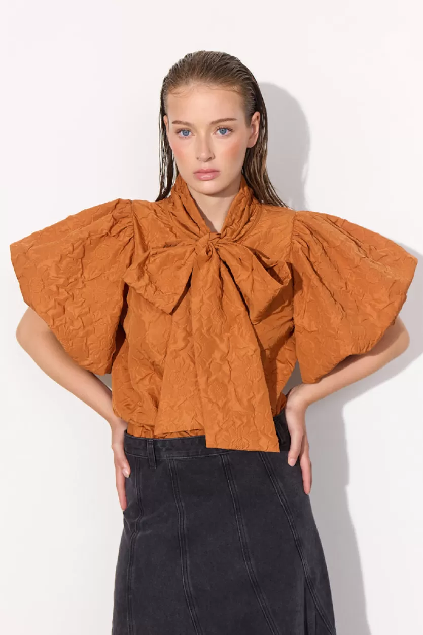 Shirts | Blouses | Hunkọn Jamie Shirt - Bronze
