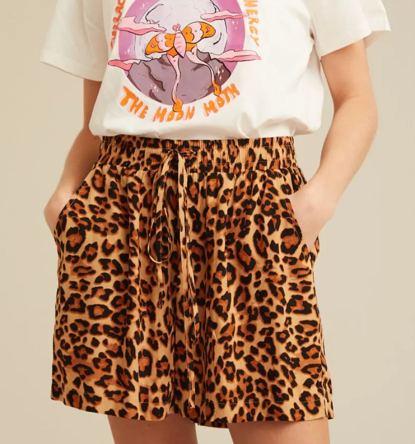 Shorts | Hunkọn Kate Shorts - Leopard