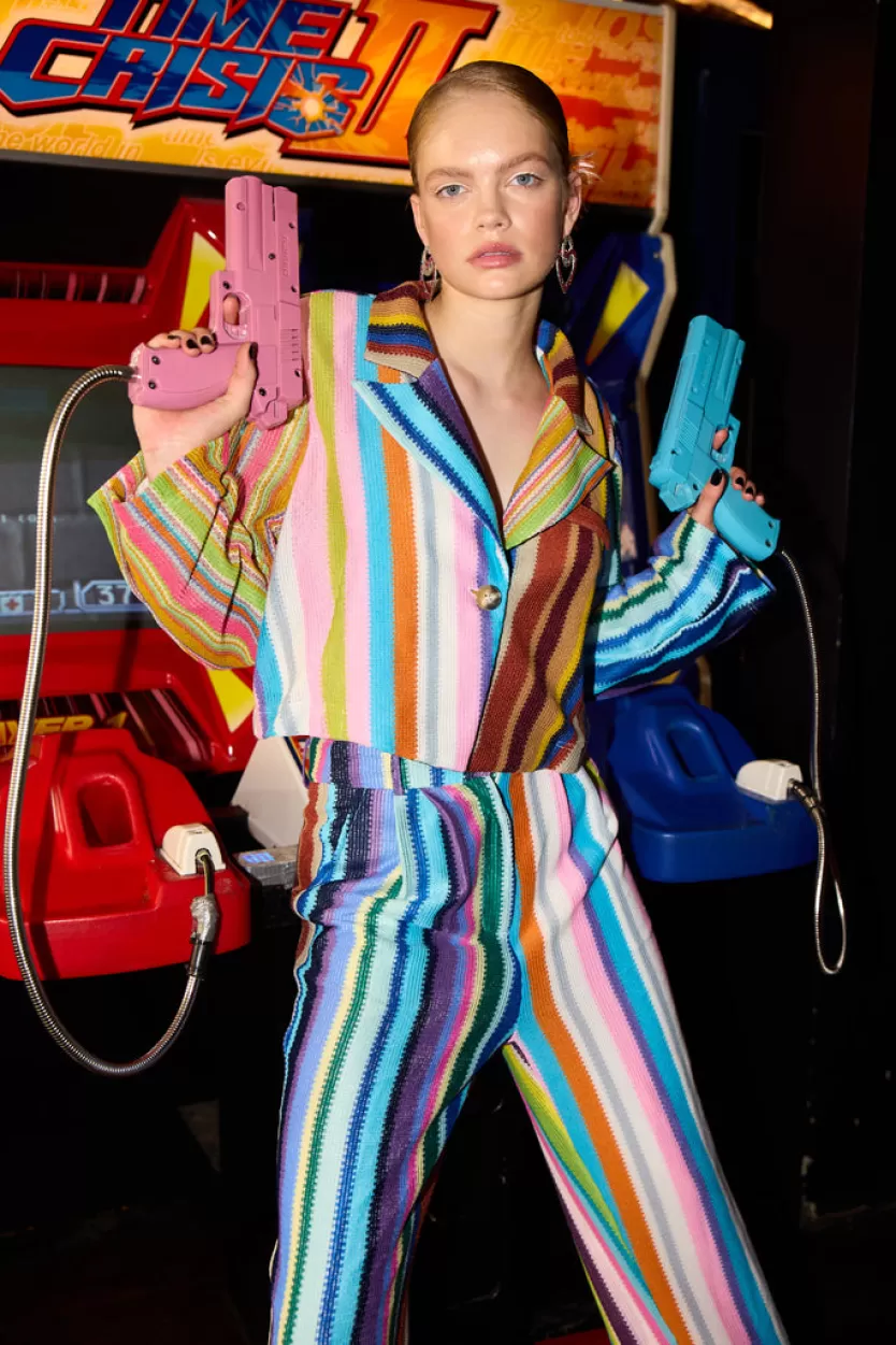 Jackets | Hunkọn Lotta Jacket - Mix stripe