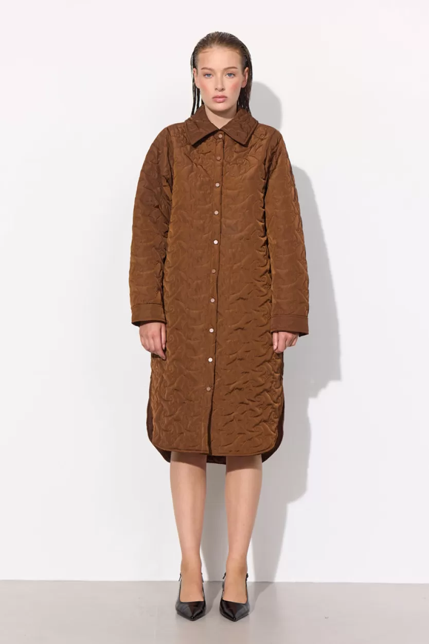 Jackets | Outerwear | Hunkọn Ludmilla Coat - Brown