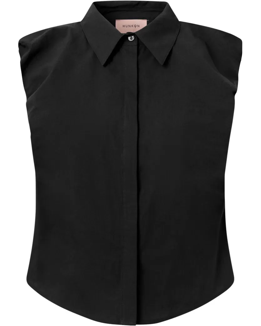Blouses | Shirts | Hunkọn Marion Top - Black