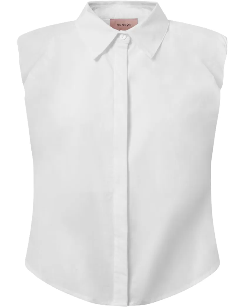 Blouses | Shirts | Hunkọn Marion Top - White