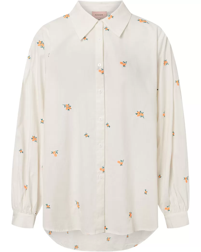 Shirts | Hunkọn Masha Shirt - Orange Floral