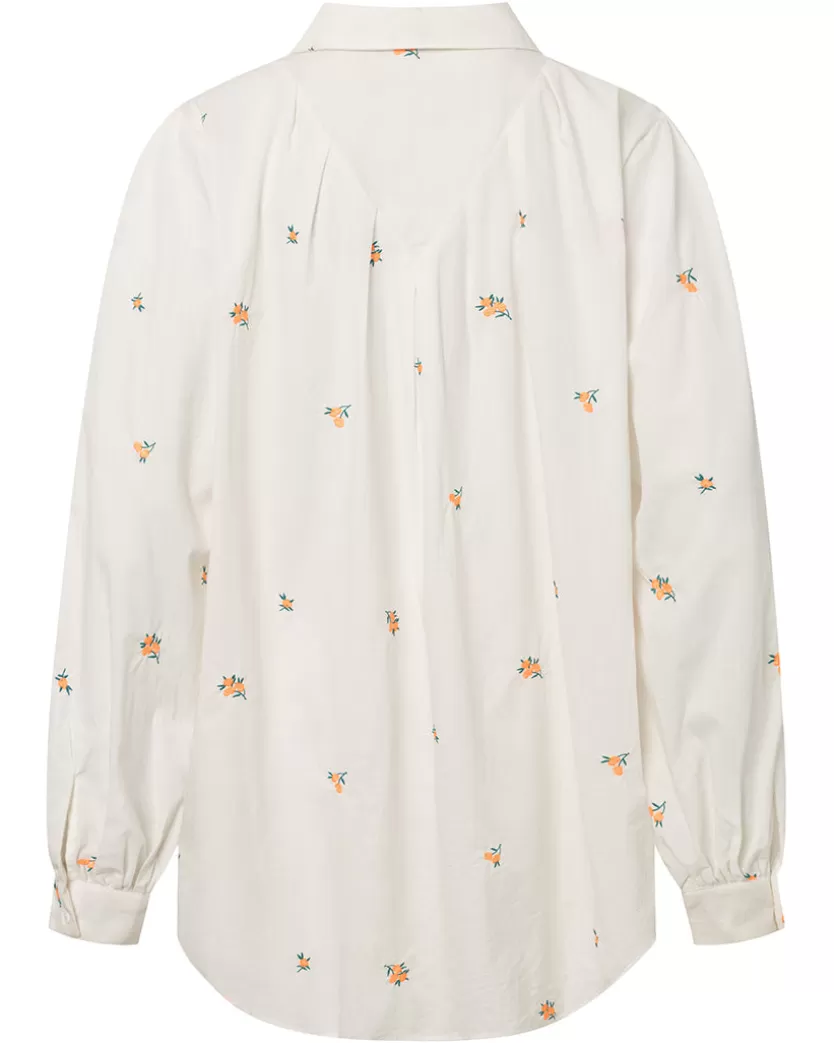 Shirts | Hunkọn Masha Shirt - Orange Floral