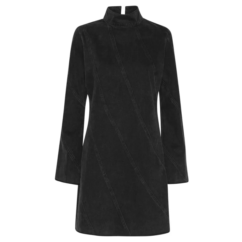 Dresses & Kimonos | Hunkọn Mette Denim Dress - Black