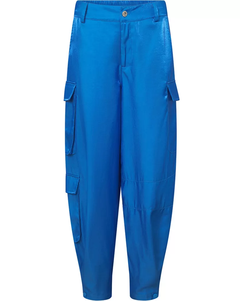 Trousers | Hunkọn Patrice Cargo Pants - Sky blue