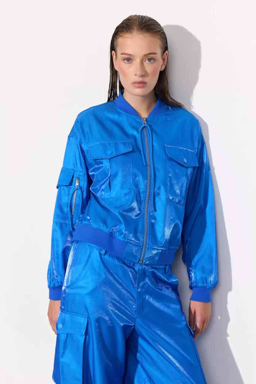 Jackets | Hunkọn Patrice Jacket - Sky blue
