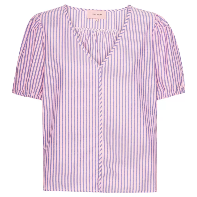 Blouses | Hunkọn Randi Top - Pink Striped