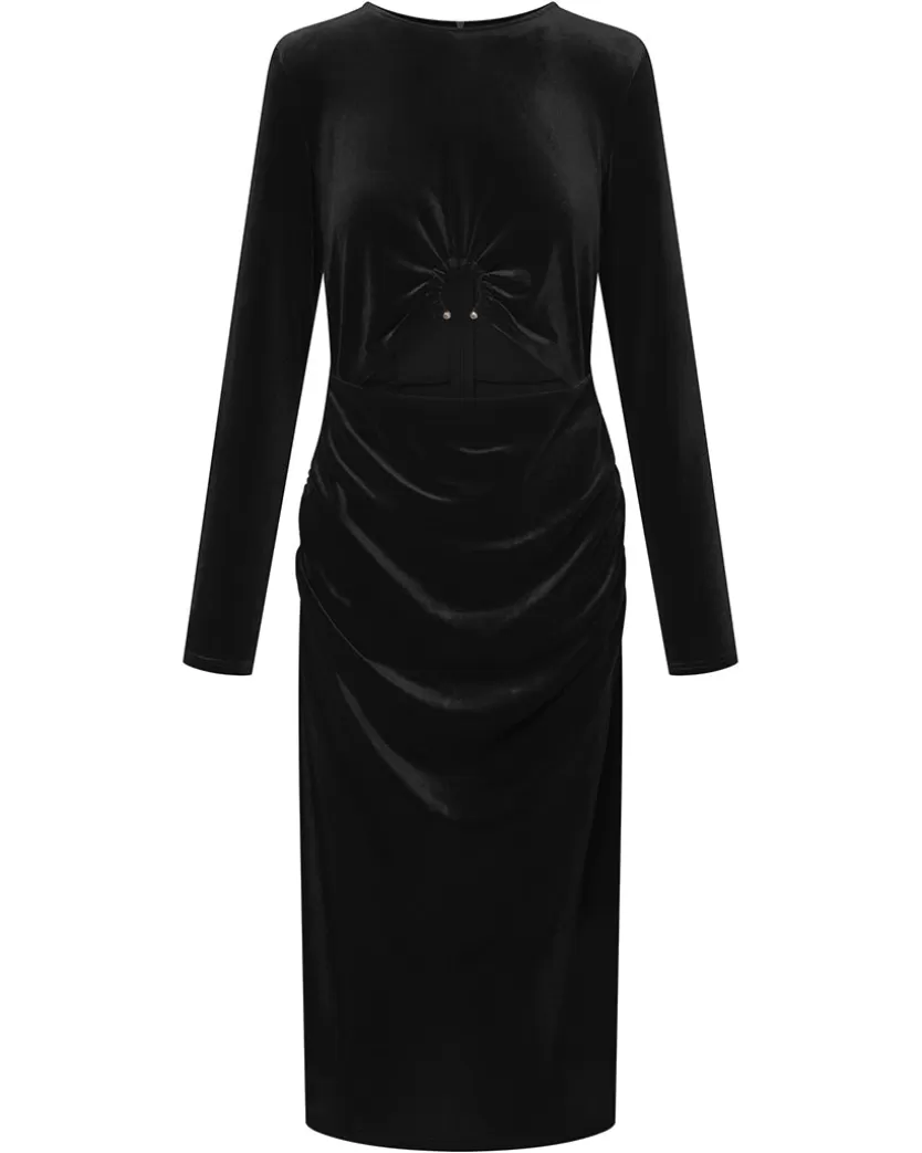 Dresses & Kimonos | Hunkọn Saga Velour Dress - Black