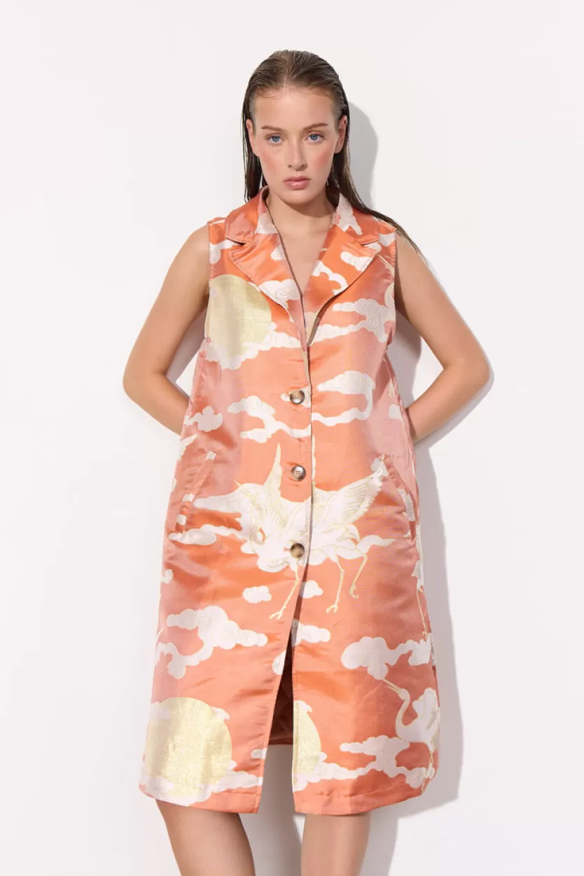 Jackets | Hunkọn Tracy Vest - Burned Peach