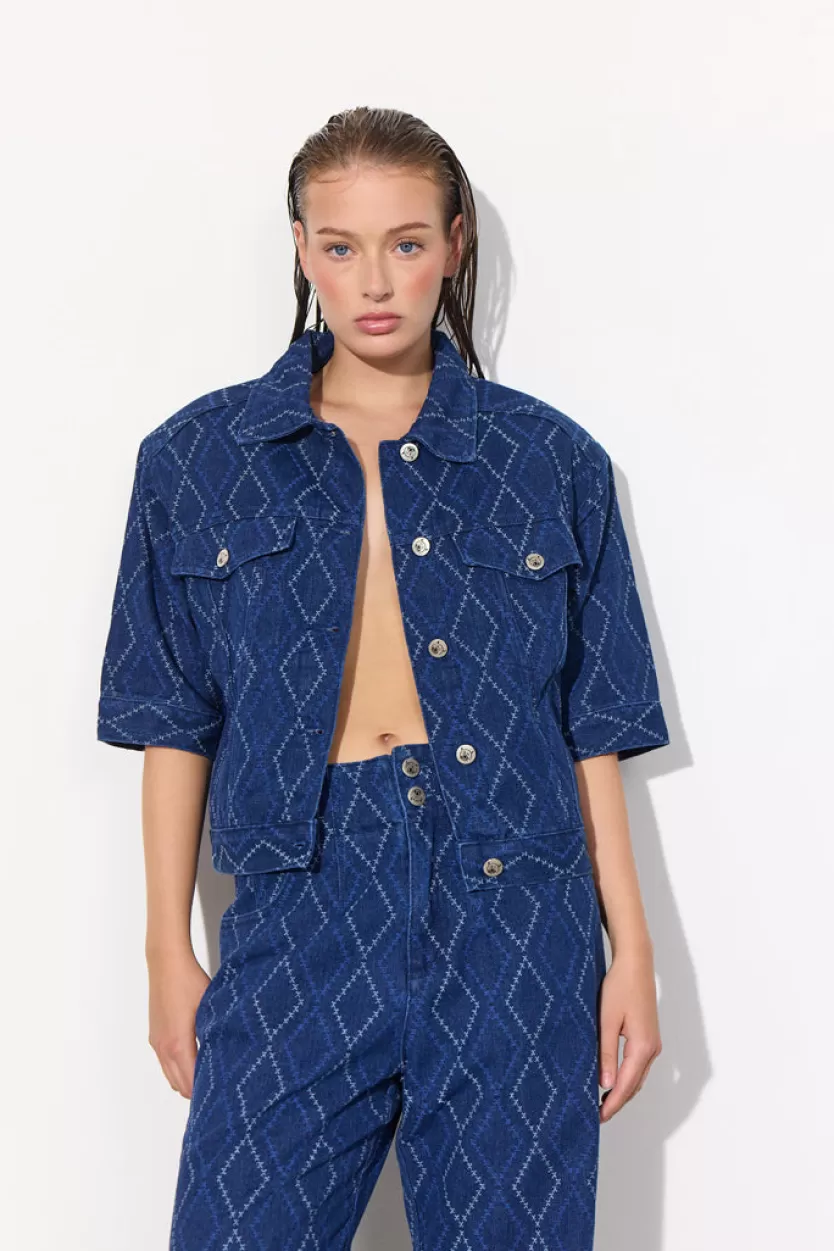 Shirts | Jackets | Hunkọn Trinity Jacket - Dark Denim