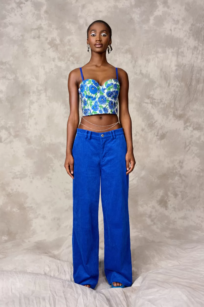 Trousers | Hunkọn Vera Trousers - Blue