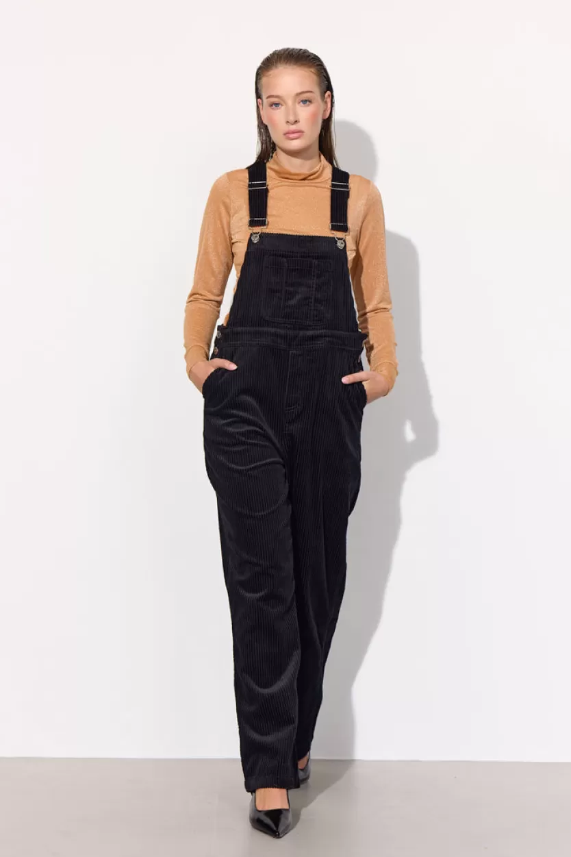 Trousers | Jumpsuits | Hunkọn Vilda Overalls - Black