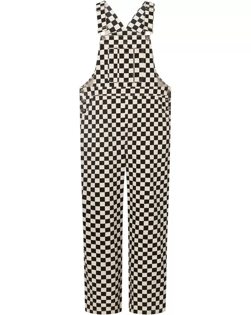 Trousers | Jumpsuits | Hunkọn Viper Overalls - Black Checked