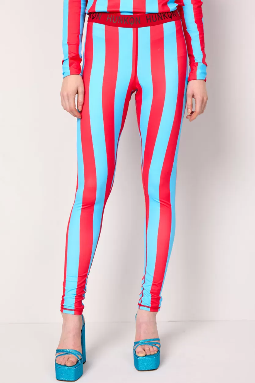 Trousers | Hunkọn Ziggy Leggings - Circus Striped